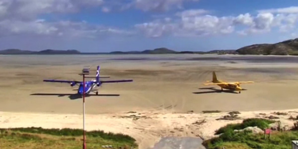 Insolite : cette plage écossaise est un aéroport !