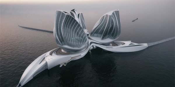 Une station flottante écolo remporte un prestigieux prix d'architecture