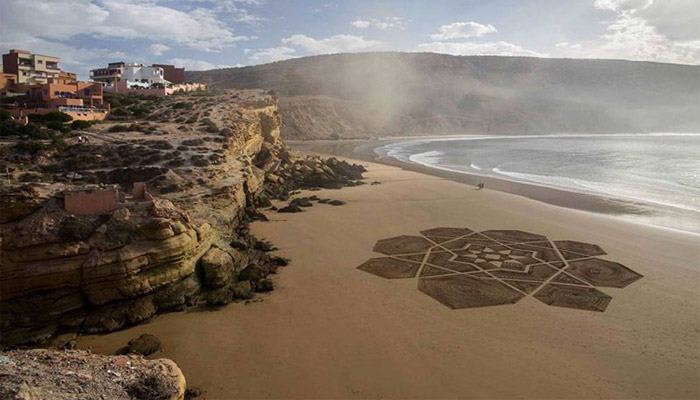 Beach art Maroc