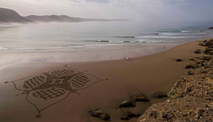 Beach art Maroc