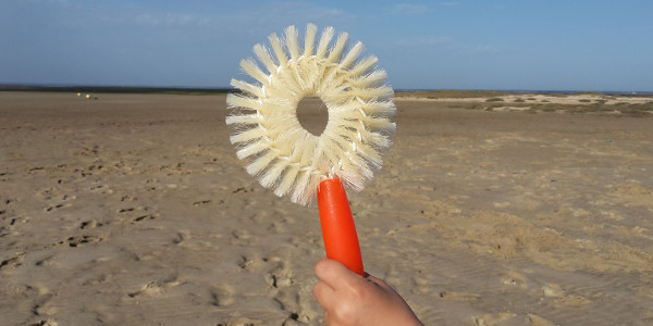 Invention : un gros succès pour la brosse de plage