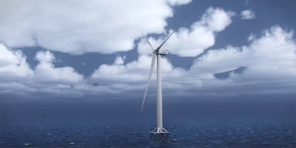 Une gigantesque éolienne de mer testée au Danemark 