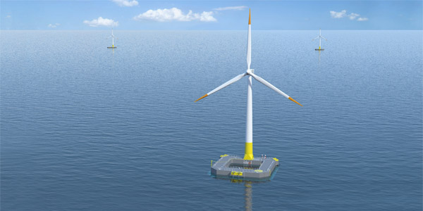 La première éolienne offshore sera à Saint-Nazaire