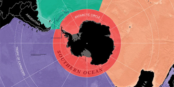 Il y a désormais officiellement 5 océans sur Terre