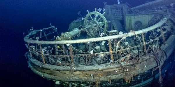 On a retrouvé le navire d'un explorateur, perdu depuis 1915 !