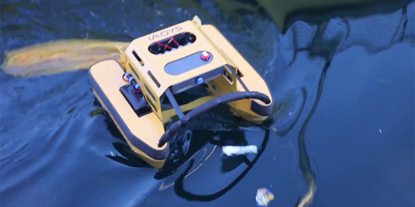 Une méduse-robot contre les déchets dans les ports