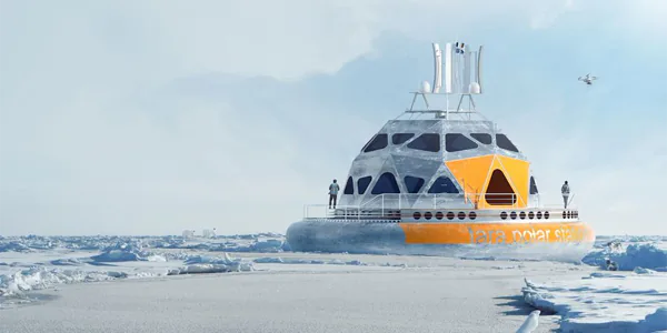 Une station flottante futuriste pour mieux étudier l'Arctique