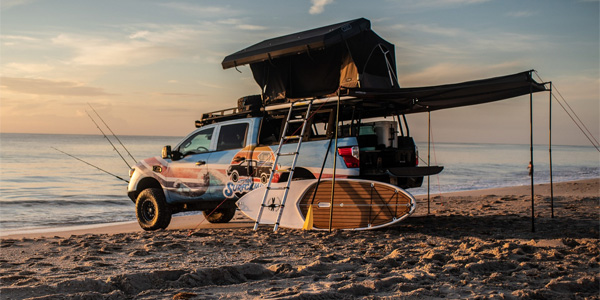 Titan Surfcamp, le véhicule conçu pour la plage