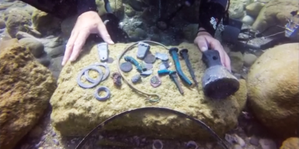 Un fabuleux trésor sous-marin découvert en Israël