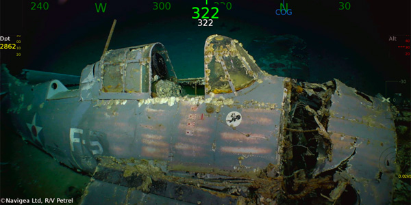 Le porte-avions USS Wasp retrouvé en mer de Corail
