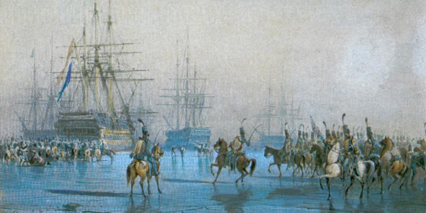 1795 : l'insolite assaut d'une flotte par la cavalerie