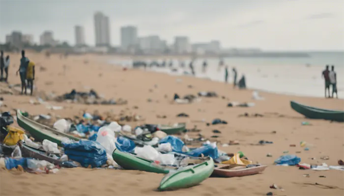 Cette célèbre plage du Sénégal est devenue une déchetterie à ciel ouvert 