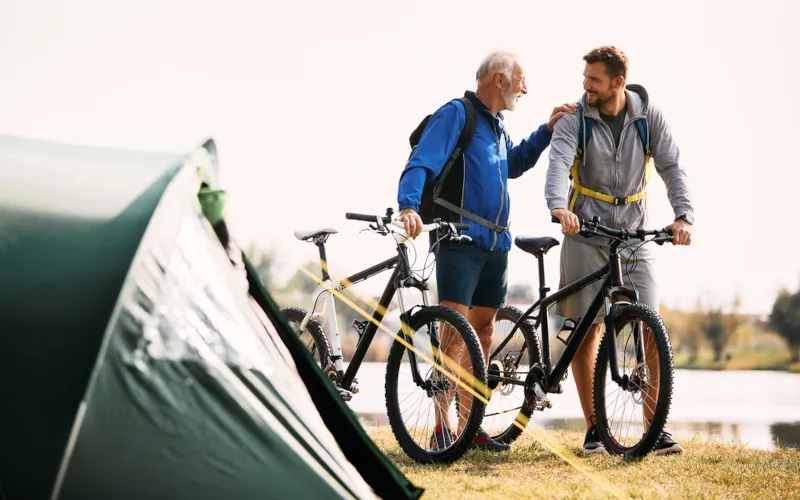 vélo camping