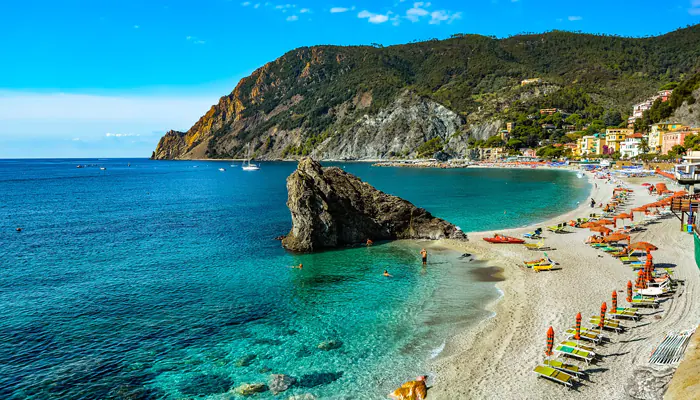 plage privée italienne