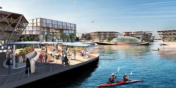 Oceanix City, la ville flottante à vocation écologique