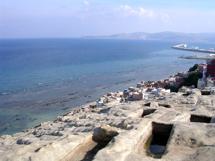 Une plage à Tanger